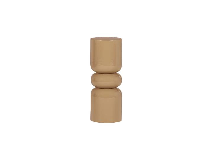 Porte-plante H77 cm métal sable Brava
