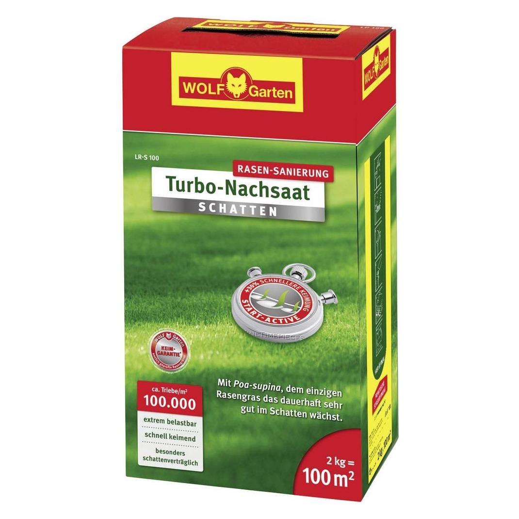 Wolf-Garten Rasen Sanierung Turbo Nachsast L-RS 100 (Rasensamen) (3826645)
