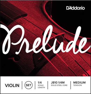 Daddario J810-1/4M Prelude Violin 1/4