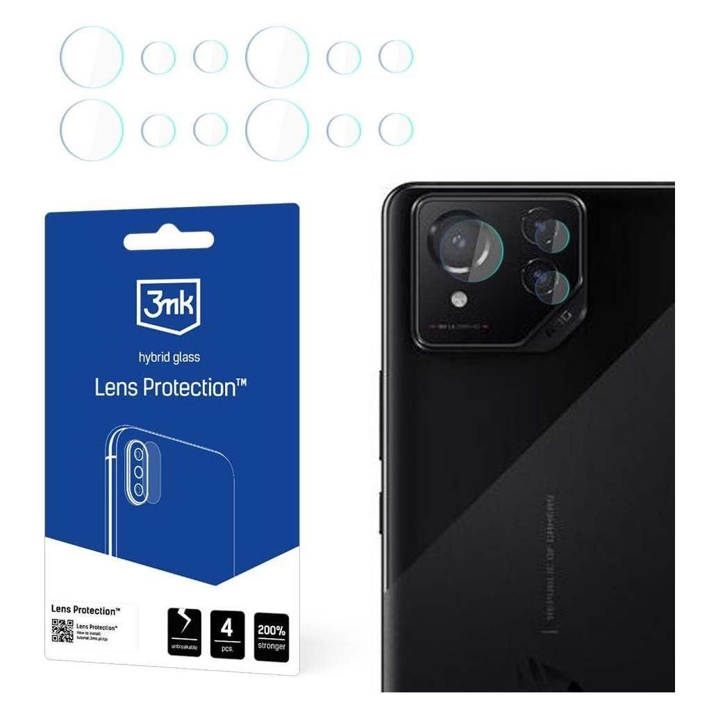 3MK Lens Protection, 4 x 3 Kameralinsen (1 Stk., Asus ROG Phone 8, Asus ROG Phone 8 Pro) (SKAM-LENS-3MK-ROG8P)