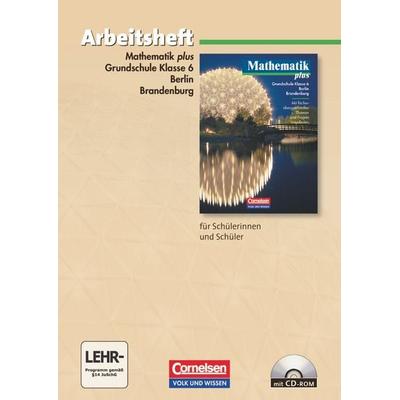 Mathematik plus. 6. Schuljahr - Arbeitsheft mit eingelegten Lösungen und CD-ROM, Taschenbuch von Dietrich Pohlmann,Werner Stoye, Volk und Wissen