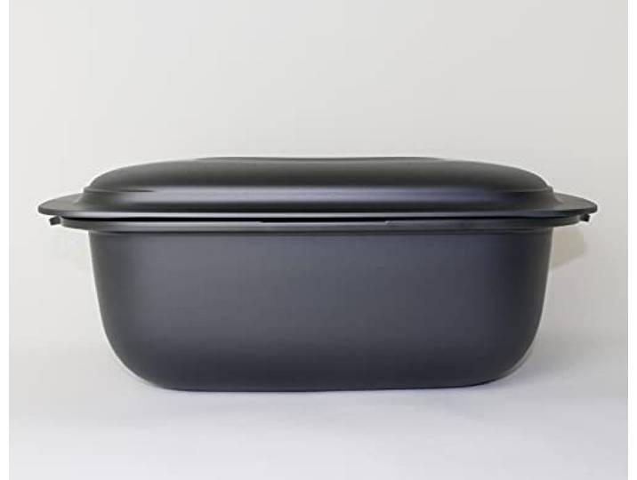 TUPPERWARE Ultra Pro 5,7 L Kasserolle Bräter Auflaufform + Mini Trichter Lila