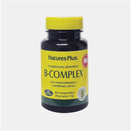 NATURES PLUS B-COMPLEX 90 COMPRIMIDOS