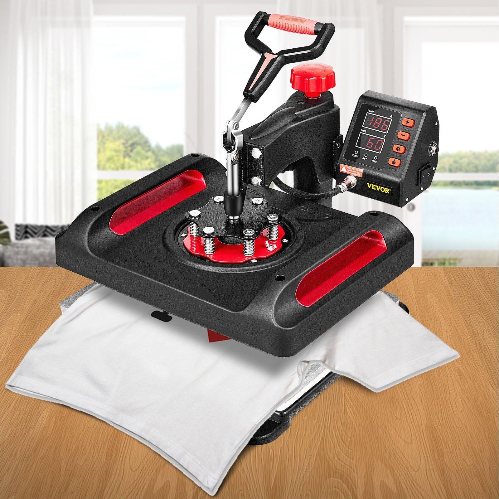 Selius Hittepers - Transferpers en Sublimatiepers voor Textieldruk - Werkoppervlak: 15 x 12 Inch