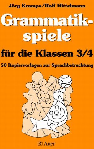 Jörg Krampe - Grammatikspiele, Für die Klassen 3/4: 50 Kopiervorlagen zur Sprachbetrachtung - Preis vom 09.10.2026 07:28:09 h