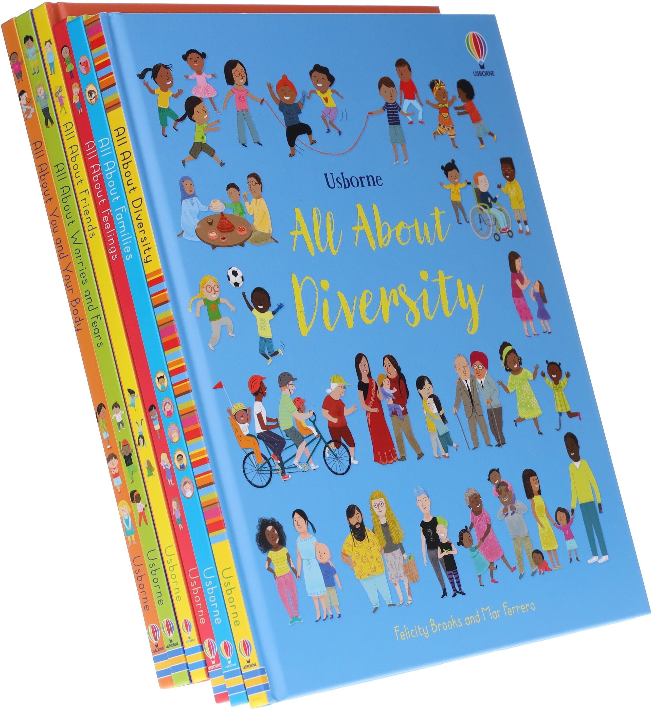 Usborne All About Series By Felicity Brooks: 6 Books Collection (Usborne My First Book) - Ages 3-8 - Hardback Usborne Publishing Ltd