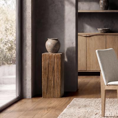 Jennifer Taylor Home Umber Solid Reclaimed Pine Side Table