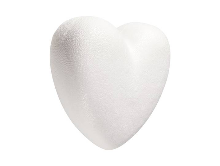 Glorex Styroporherz 12 cm