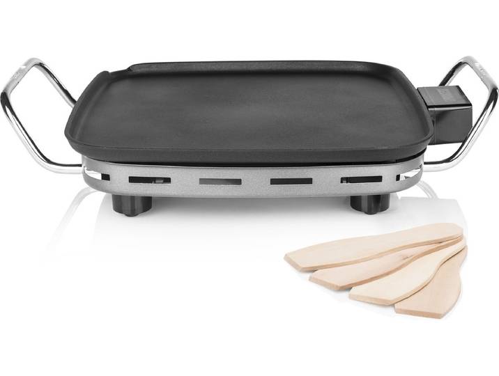 Princess Mini Table Chef 102210 - Grill & Bakplaat - Gourmet - 28x28 cm - Regelbare thermostaat