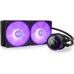 NZXT Kraken 240 RGB, CPU Wasserkühler, Schwarz