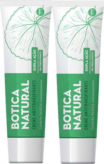 Botica Natural Creme Anti-Transpirante 2x75ml