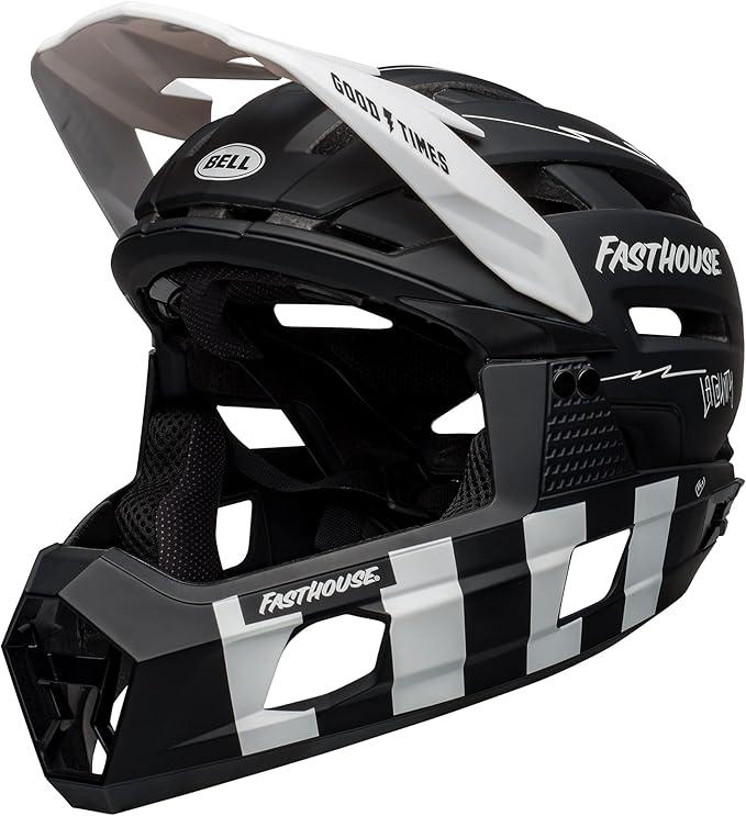 Super Air Herren Helm mit Flex Spherical + MIPS Technologie und abnehmbarem Kinnbügel