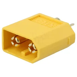 AMASS XT60 Männlicher Stecker für DC-Stromversorgung, 2 Pin, Lötanschluss, 30A Nennstrom, 12AWG