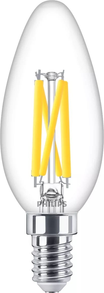 Philips LED Lampe Kerze E14 EEK: D 470 lm Dimmbar 8719514324213