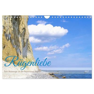 Rügenliebe - Eine Hommage an die Ostseeinsel Rügen (Wandkalender 2027 DIN A4 quer), CALVENDO Monatskalender