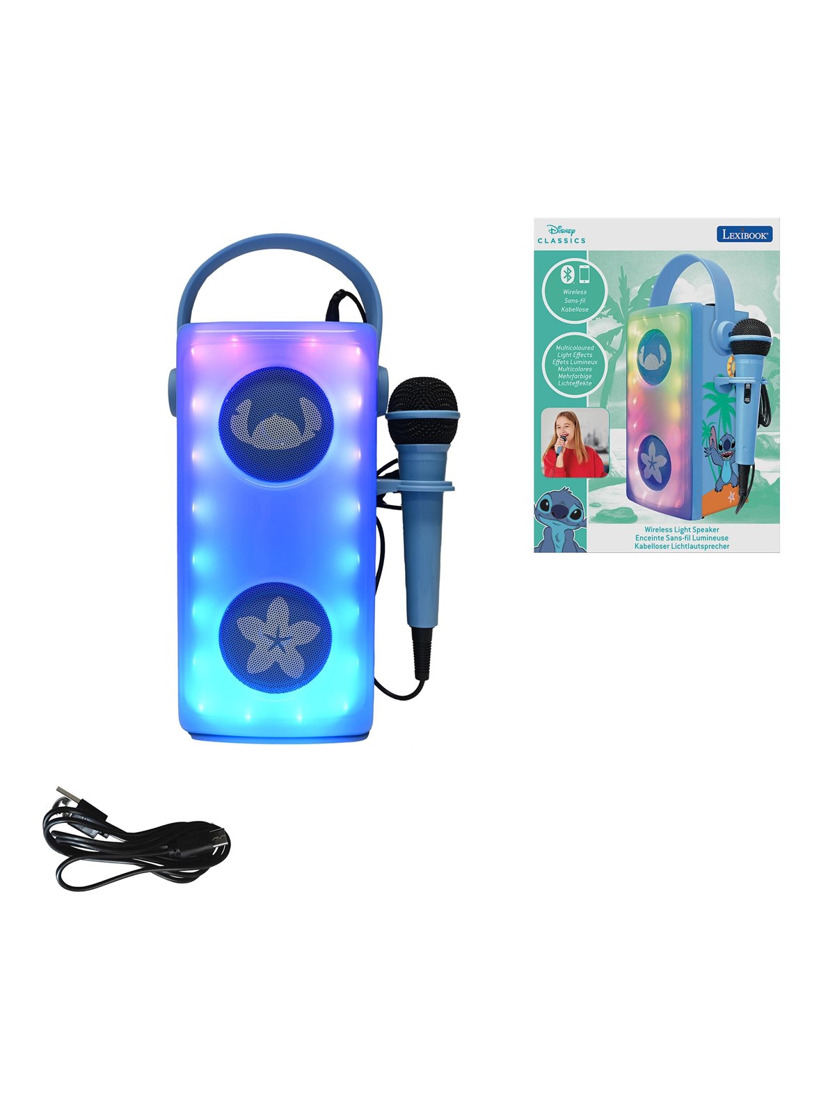 Stitch Luminous Powerful Bluetooth speaker