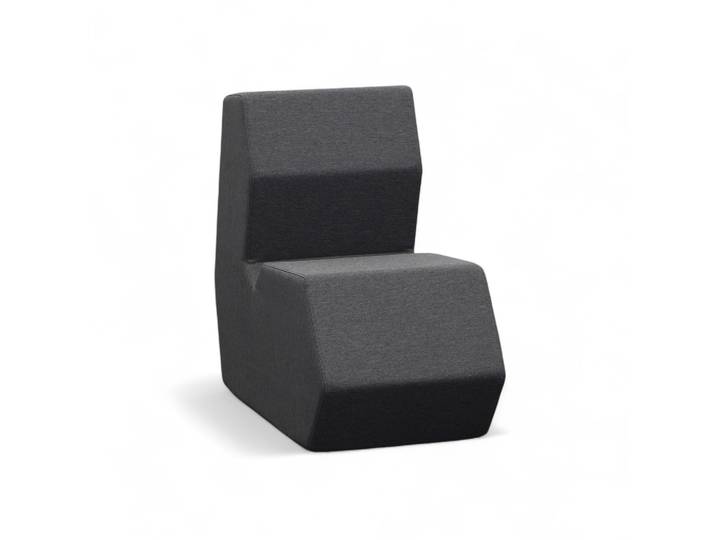 Lounge Sessel Mdd Shape Schwarz, Neu