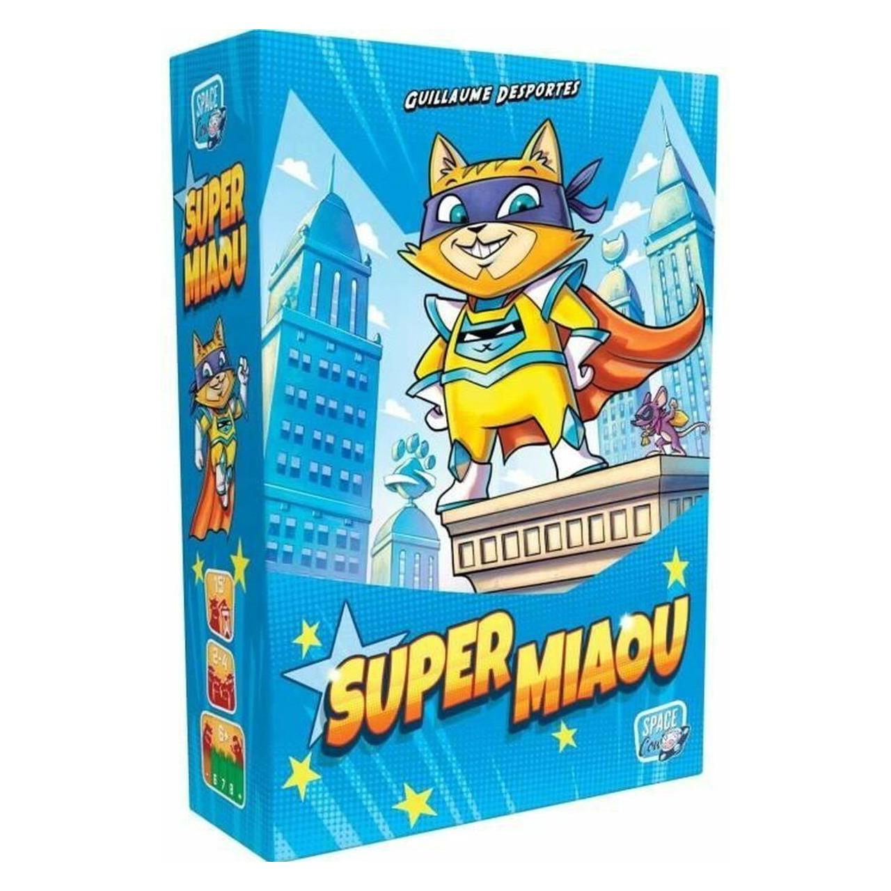Asmodée Jeu - Super Miaou (Französisch, 2 - 4 Spieler) (SCOSM01FR)