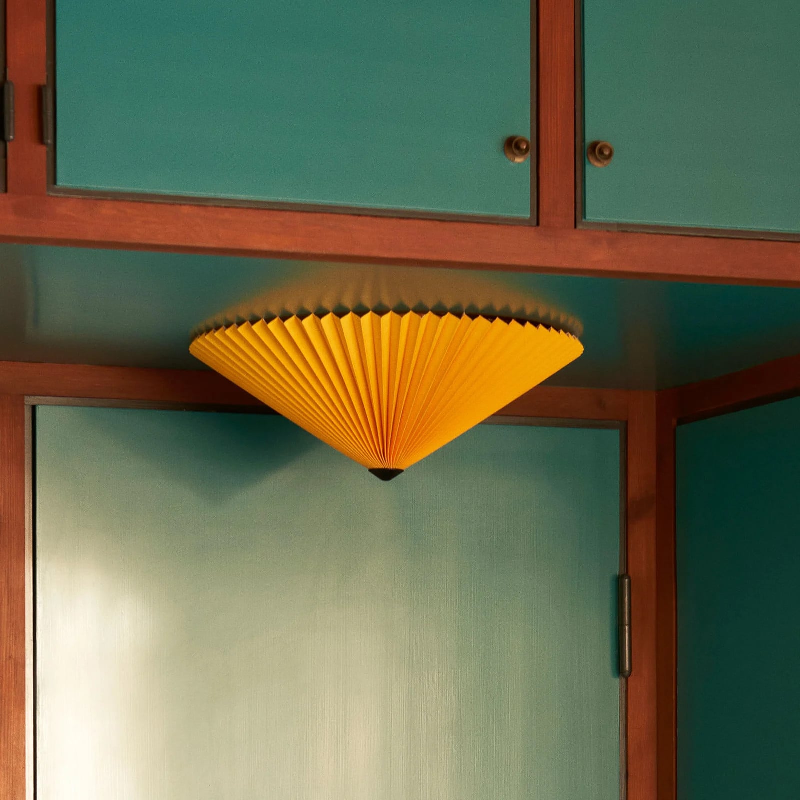 HAY Matin Flush 500 Wandlamp - Yellow - Rond - Modern Design