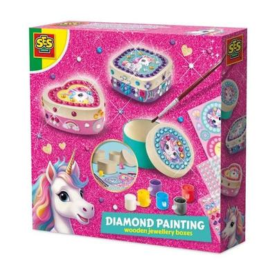 Unicorn - Diamond Painting Schmuckkästchen