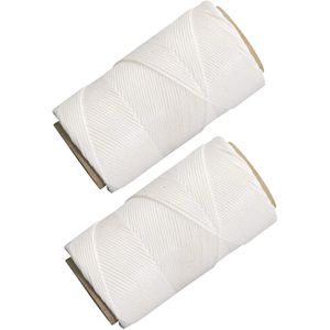 Westmark Küchengarn 15232260, 60m, hitzebeständig bis 175°C, weiß, 2 Stück