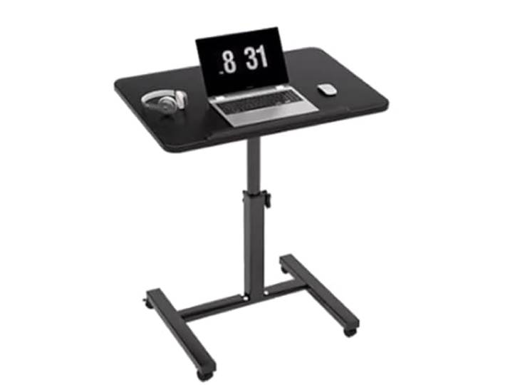 Klappbarer Autositz-Tabletttisch mit einstellbarer Höhe und 30 kg Tragkraft For den Reisegebrauch im Wohnmobil, Wohnmobil, Van, SUV(Black,60x40cm)