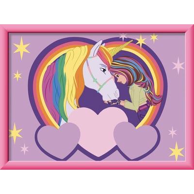 CreArt, Malen nach Zahlen Kinder Unicorn Academy - Sophia & Wildstar