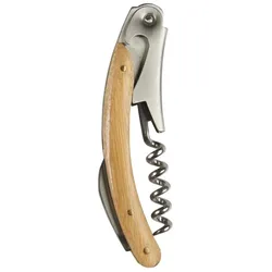 IB Laursen Kellner Korkenzieher mit Holzgriff, 11 x 1,3 x 2,5 cm