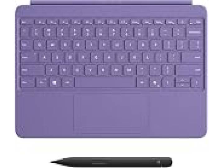Clavier Microsoft Surface Pro 12'' avec Stylet Surface Slim Pen Violet AZERTY Compatible Surface Pro 12 pouces (1ère édition)