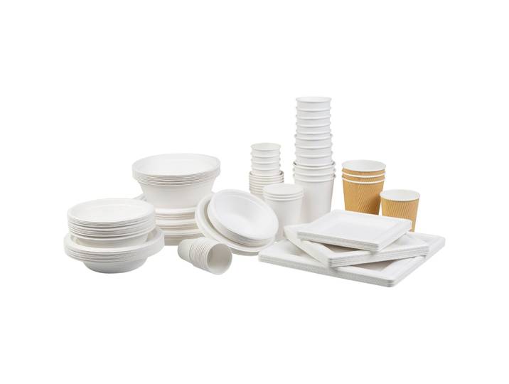 Einweg-Schale FURBER D17.5 cm 50stk. Weiss - Einweg-Schüssel