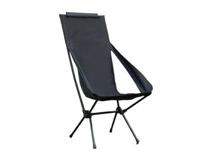 Atmungsaktiver Moon Chair For Den Außenbereich, Faltbar, Tragbar, Freizeitstuhl Mit Hoher Rückenlehne(White Low back)