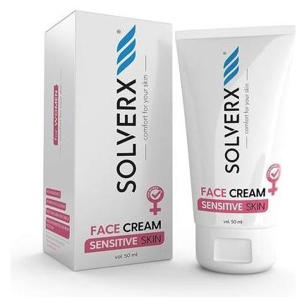 Solverx Sensitive Skin Face Cream for Women krem do pielęgnacji twarzy dla kobiet do skóry wrażliwe (50 ml) (5907479380174)