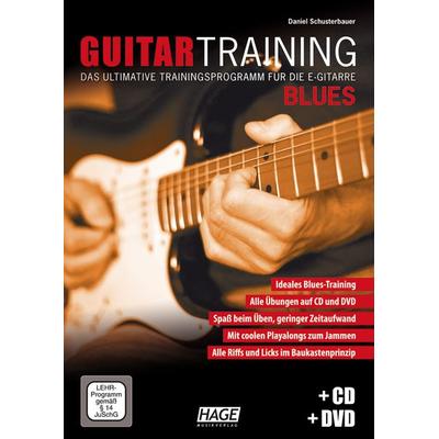 Guitar Training Blues + CD + DVD -