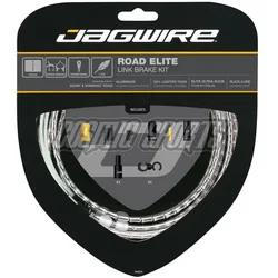 Jagwire Bremszugset Road Elite Link Silber kompatibel SRAM Shimano 1 Set
