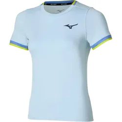 Mizuno Stargazer Tennisshirt Damen 18 - ice water M