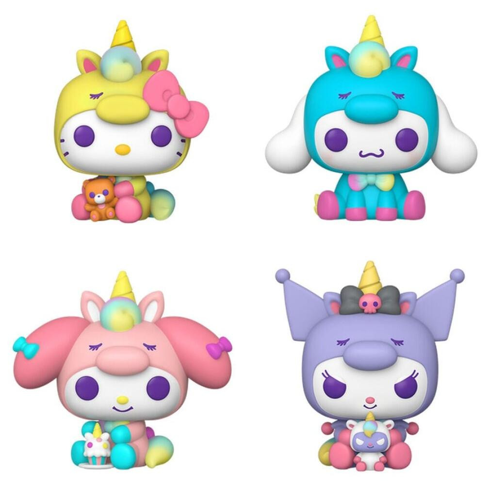 Funko Pop! Sanrio Hello Kitty 4-delige set Vinyl figuur