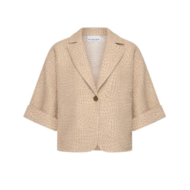Helena Hart Blazer pien croco 7733 sand
