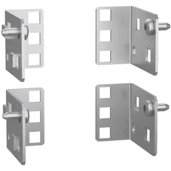 Schneider Electric NSYRC1U PanelSeT SF/SM 1 HE/3 HE-Halterungen, Verpackungseinheit: 4 Stück
