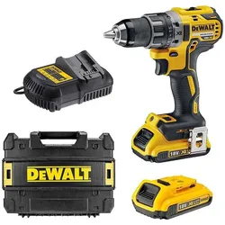 DEWALT MACHINES DeWALT DCD791D2-QW Bohrmaschine Ohne Schlüssel 1,5 kg Schwarz, Gelb