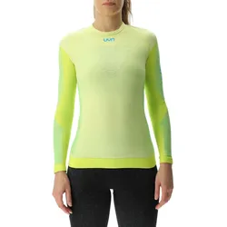 UYN Running PB42 langarm Laufshirt Damen lime yellow/sulphure spring L