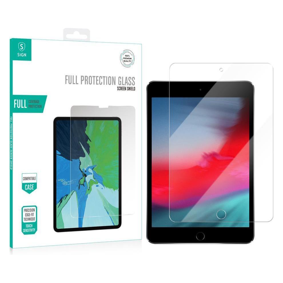 SIGN iPad Mini 4 Screen Protector Tempered Glass (Apple iPad mini 2015, Apple iPad mini 2019, Apple iPad mini 2021) (11100430A)