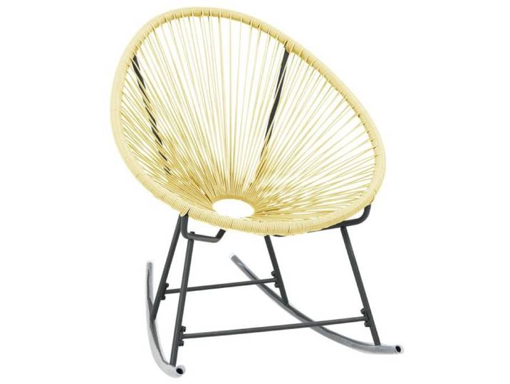 Chaise d'extérieur VIDAXL Acapulco Résine tressée Beige C23