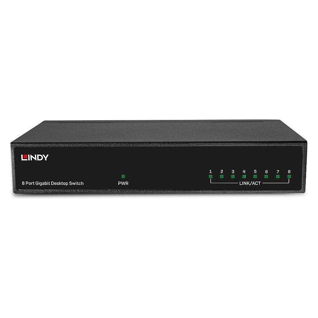 Lindy 8 Port GIGABIT Switch (8 Ports) (25045)