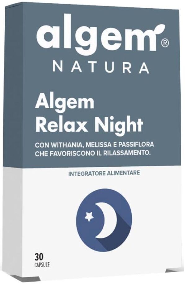 ALGEM NATURA Srl Algem Natura Algem Relax Night, 30 Capsule