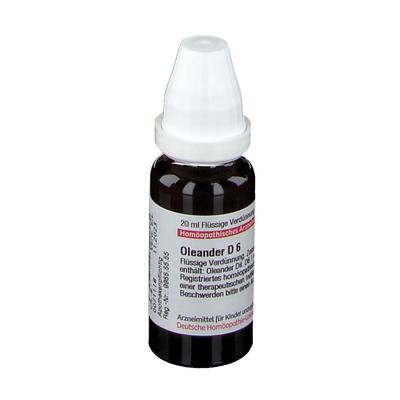 Oleander D 6 Dilution 20 ml