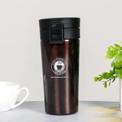Uplift Essentials Leak Proof Stainless Steel Travel Coffee Mug With Vacuum Insulation And Safety Lock coffee 510ml