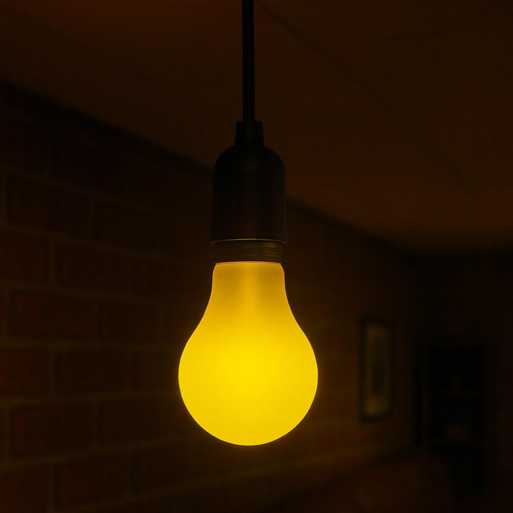 NCC-Licht LED-lamp peervorm 3W (25W) E27 geel voor binnen en buiten