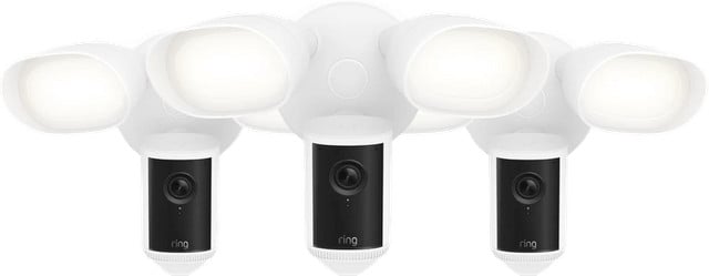 Ring Floodlight Camera Wired Pro 2e Generatie Wit 3-Pack