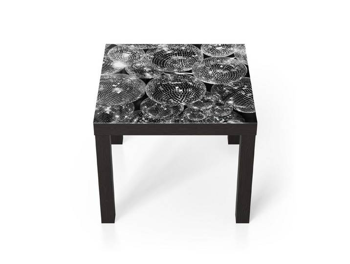 DEQORI Couchtisch 'Glanz der Nacht', Glas Beistelltisch Glastisch modern