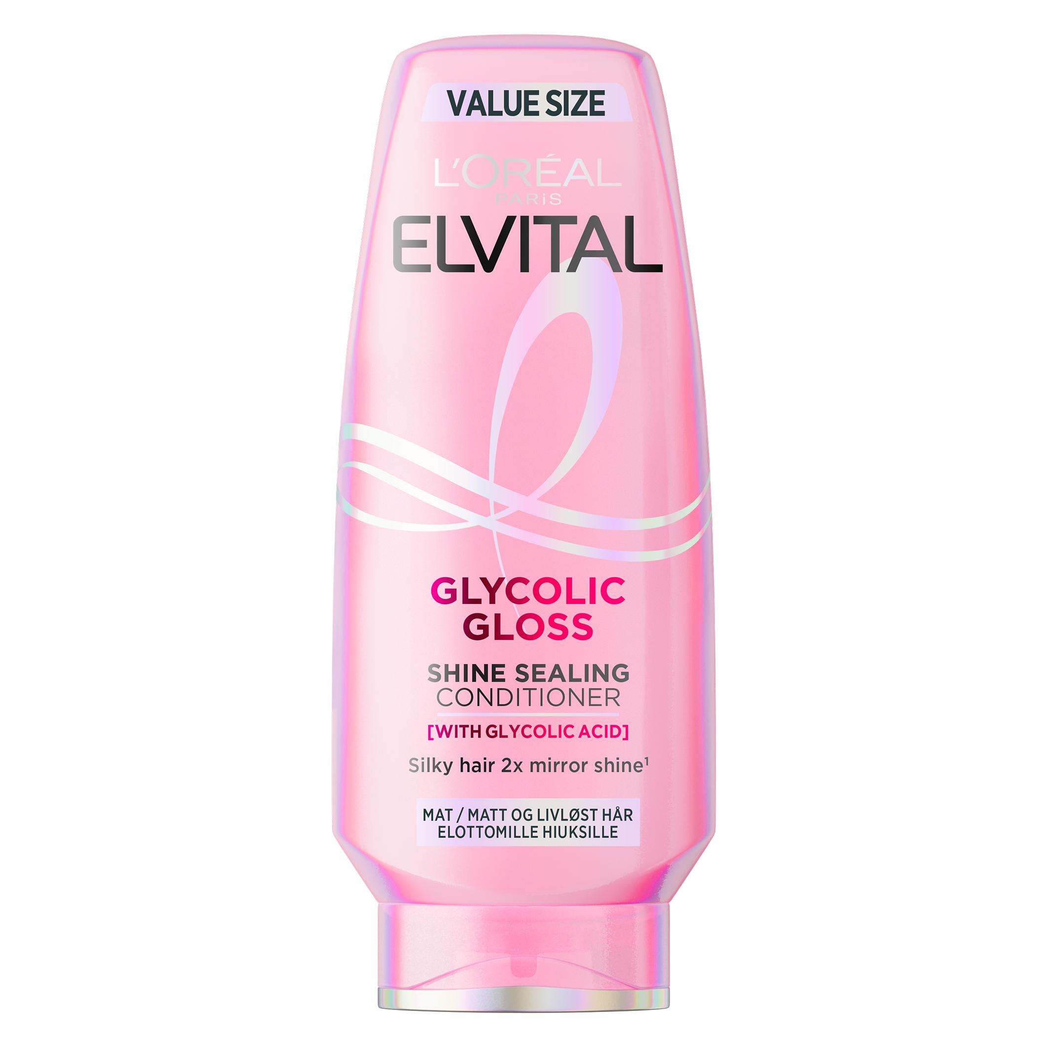 L'Oréal Paris L'Oréal - Elvital Glycolic Gloss Conditioner for dull hair - 300 ml (300 ml) (AB013500)